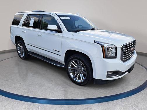 Summit White 2018 GMC Yukon SLT