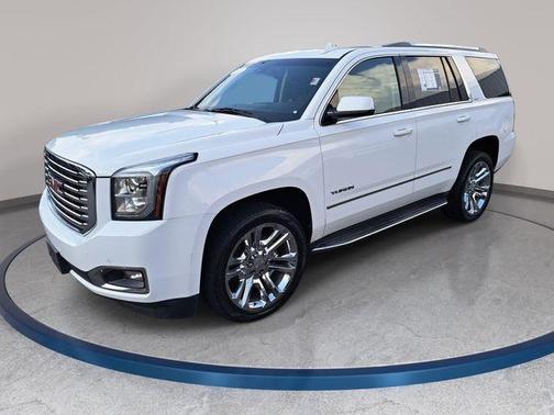 Summit White 2018 GMC Yukon SLT