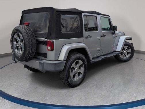 Billet Silver Metallic Clearcoat 2018 Jeep Wrangler JK Unlimited Sahara