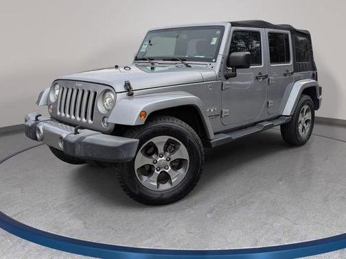 Billet Silver Metallic Clearcoat 2018 Jeep Wrangler JK Unlimited Sahara
