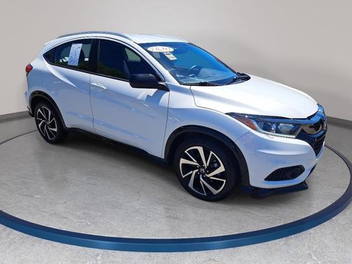 Platinum White 2019 Honda HR-V Sport