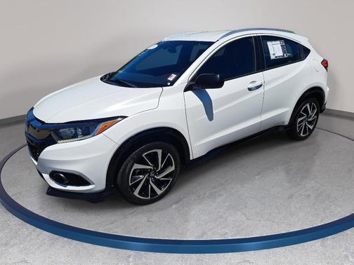 Platinum White 2019 Honda HR-V Sport