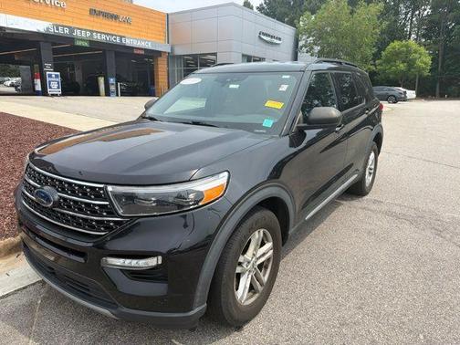 Black 2020 Ford Explorer XLT