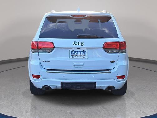 Bright White Clearcoat 2018 Jeep Grand Cherokee Overland