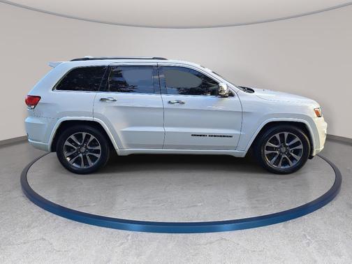 Bright White Clearcoat 2018 Jeep Grand Cherokee Overland