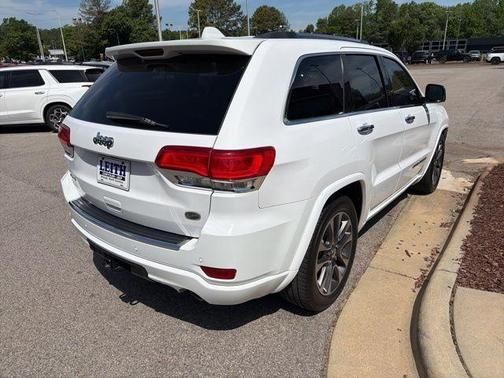Bright White Clearcoat 2018 Jeep Grand Cherokee Overland
