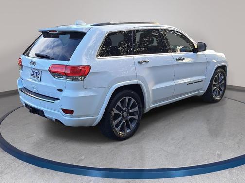 Bright White Clearcoat 2018 Jeep Grand Cherokee Overland