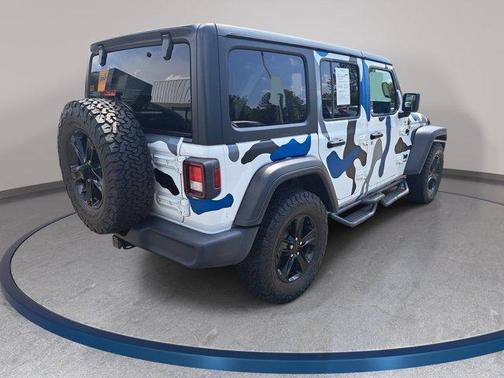 Bright White Clearcoat 2021 Jeep Wrangler Unlimited Sport Altitude
