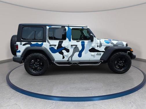 Bright White Clearcoat 2021 Jeep Wrangler Unlimited Sport Altitude