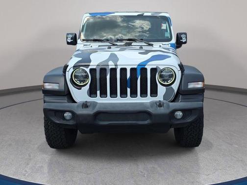 Bright White Clearcoat 2021 Jeep Wrangler Unlimited Sport Altitude