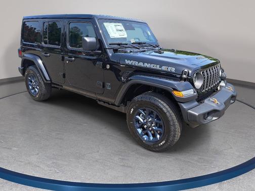 Black 2026 Jeep Wrangler Sport