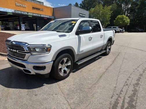 Ivory White 2019 RAM 1500 Laramie