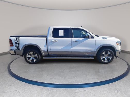 Ivory White 2019 RAM 1500 Laramie