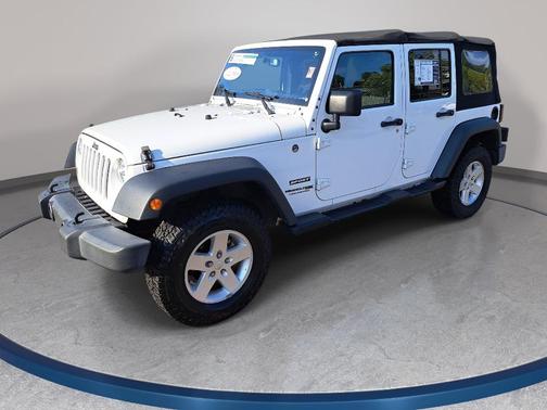 Bright White Clearcoat 2018 Jeep Wrangler JK Unlimited Sport