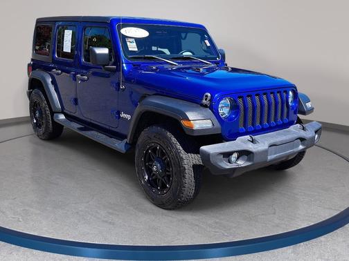 Ocean Blue Metallic 2020 Jeep Wrangler Unlimited Sport