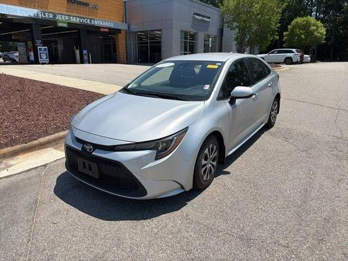 Silver 2022 Toyota Corolla Hybrid LE