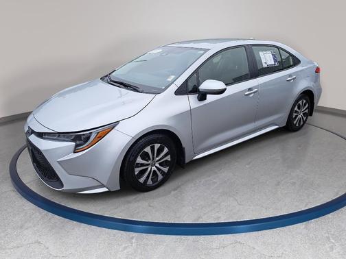 Silver 2022 Toyota Corolla Hybrid LE