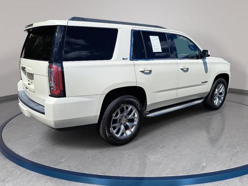 White Diamond Tri-Coat 2015 GMC Yukon SLT