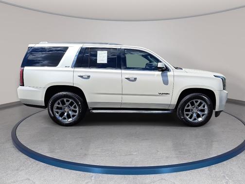 White Diamond Tri-Coat 2015 GMC Yukon SLT