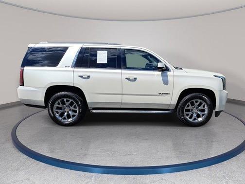 White Diamond Tri-Coat 2015 GMC Yukon SLT