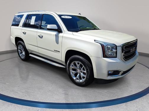 White Diamond Tri-Coat 2015 GMC Yukon SLT