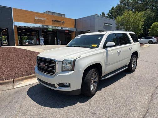White Diamond Tri-Coat 2015 GMC Yukon SLT