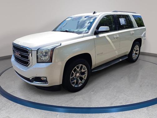 White Diamond Tri-Coat 2015 GMC Yukon SLT