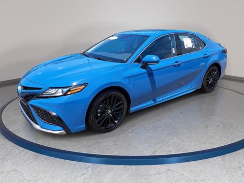Blue 2024 Toyota Camry XSE