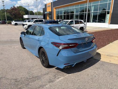 Blue 2024 Toyota Camry XSE