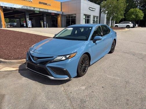 Blue 2024 Toyota Camry XSE