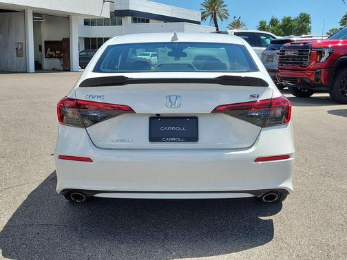 Platinum White Pearl 2024 Honda Civic Si Base