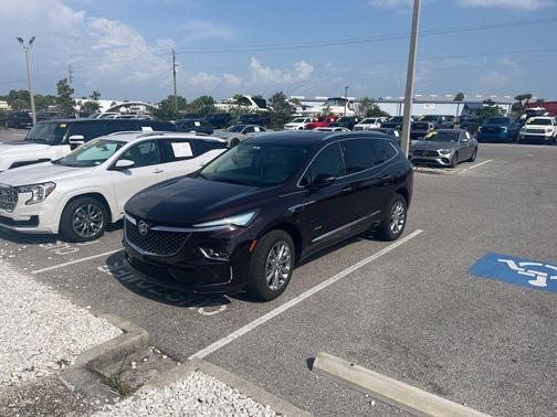 Rich Garnet Metallic 2023 Buick Enclave Avenir