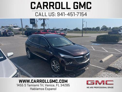 Rich Garnet Metallic 2023 Buick Enclave Avenir