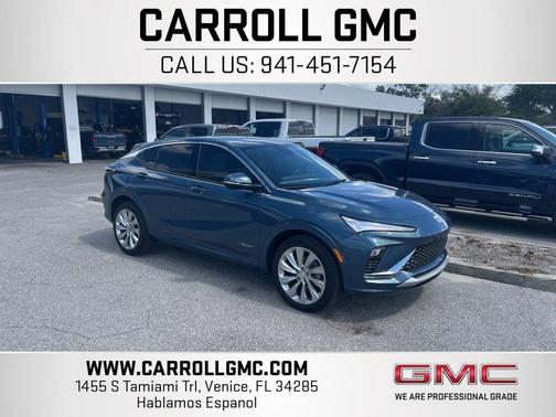 Ocean Blue Metallic 2024 Buick Envista Avenir