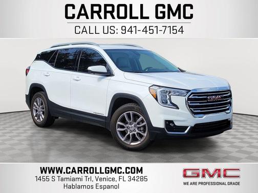 Summit White 2024 GMC Terrain SLT