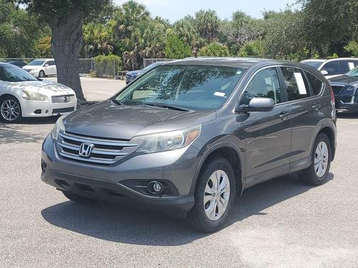 Gray 2014 Honda CR-V EX