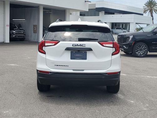 Summit White 2023 GMC Terrain SLT