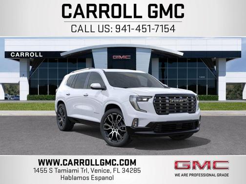 Glacier White 2026 GMC Acadia DENALI ULTIMATE