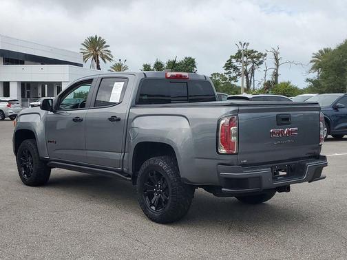Satin Steel Metallic 2022 GMC Canyon AT4 w/Leather