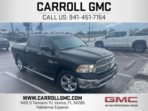 Brilliant Black Crystal Pearlcoat 2018 RAM 1500 Big Horn