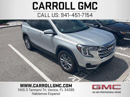 Quicksilver Metallic 2022 GMC Terrain SLT