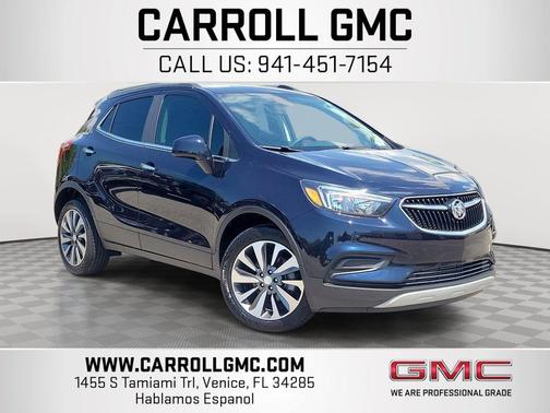 Dark Moon Blue Metallic 2022 Buick Encore Preferred