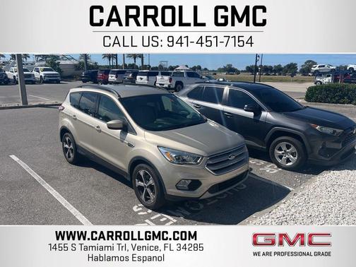 White Gold 2018 Ford Escape SEL