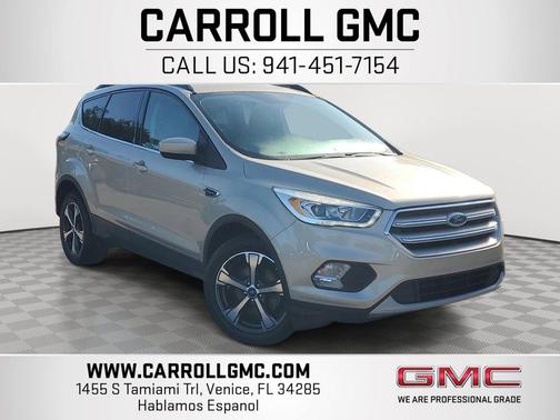 White Gold Metallic 2018 Ford Escape SEL