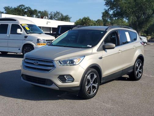 White Gold Metallic 2018 Ford Escape SEL