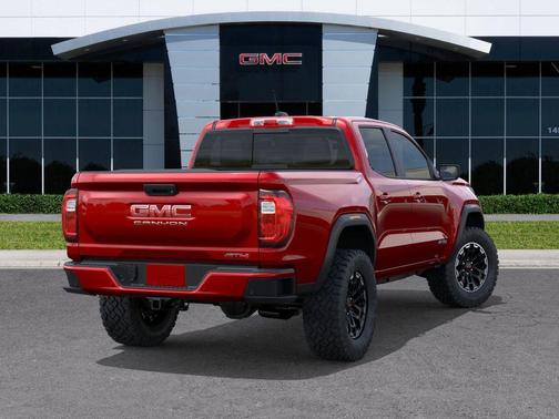 Volcanic Red 2026 GMC Canyon AT4
