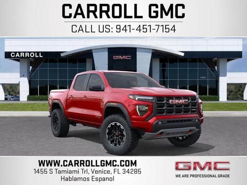 Volcanic Red 2026 GMC Canyon AT4