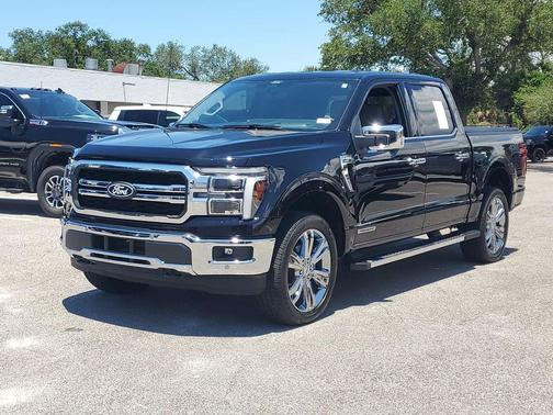 Black Metallic 2025 Ford F-150 Lariat