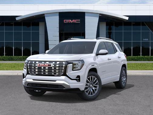Glacier White 2027 GMC Terrain Denali