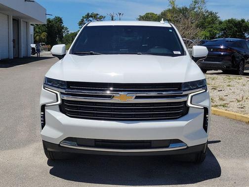 Summit White 2021 Chevrolet Tahoe LT